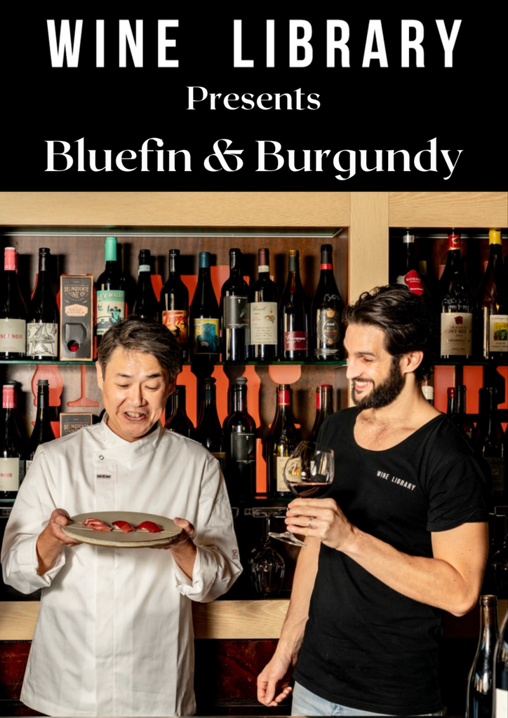 Toshi Oe x Wine Library Bluefin & Burgundy 22nd September